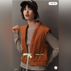 NWT: Daily Practice by Anthropologie Ribbon Vest